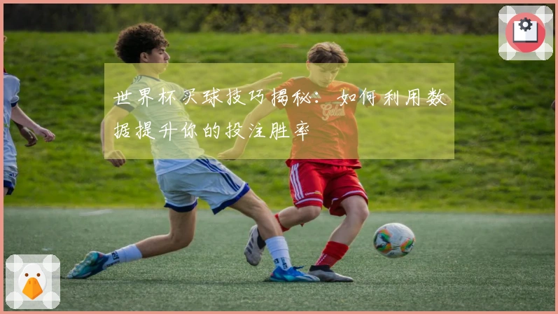 世界杯买球技巧揭秘：如何利用数据提升你的投注胜率